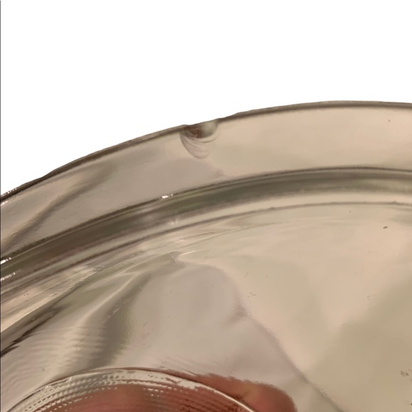 Glasbake Atomic Starburst MCM  milk glass casserole dish with lid. 1 qt - Picture 2 of 6